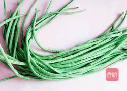 蒸豇豆的做法图解1