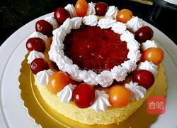 樱桃奶油裸蛋糕的做法图解11