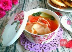 西红柿肉丝面片汤的做法图解15