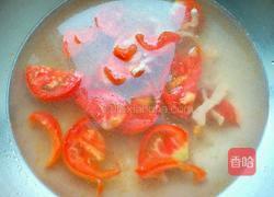 西红柿肉丝面片汤的做法图解8