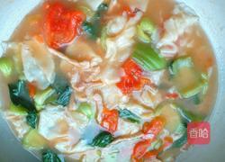 西红柿肉丝面片汤的做法图解13