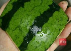 清爽小炒西瓜皮的做法图解2