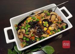 口蘑豌豆炒木耳的做法图解10