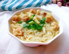 鸡汤云吞面[图]