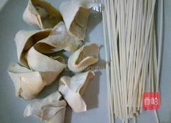 鸡汤云吞面的做法图解1