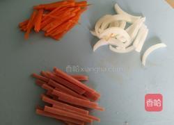 三鲜炒河粉的做法图解3