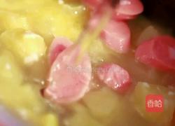 南瓜火腿意面的做法图解5