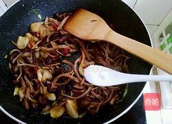 茶树菇炒肉的做法图解13