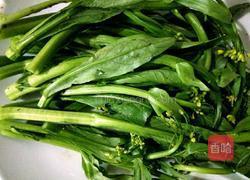菜心粥的做法图解1