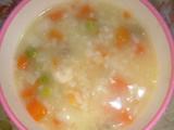 虾仁青豆营养粥