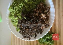 猪肉四季豆饺子的做法图解5