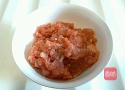 荠菜韭菜猪肉馅的做法图解3