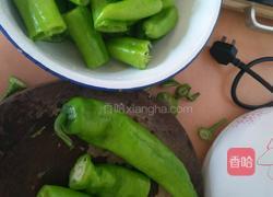 辣椒粉条炒猪肉的做法图解2