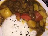 咖喱牛肉块米饭