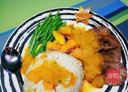 南瓜燴牛利飯的做法图解9