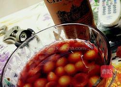 冰爽樱桃红酒的做法图解5