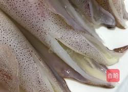 清蒸膏鱿(川味版)的做法图解2