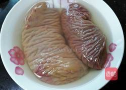 青红椒炒腰花的做法图解1