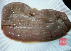 青红椒炒腰花的做法图解3