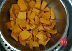 南瓜空心芝麻球的做法图解2