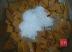 南瓜空心芝麻球的做法图解3