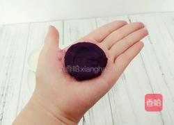 紫薯奶酪球的做法图解3