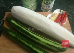 酸甜带辣萝卜黄瓜脆的做法图解1