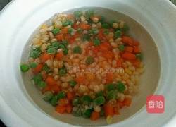 彩蔬炒虾仁的做法图解6