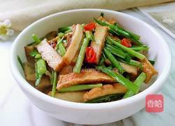 韭菜炒香干的做法图解10