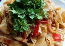 爆炒烩面的做法图解3