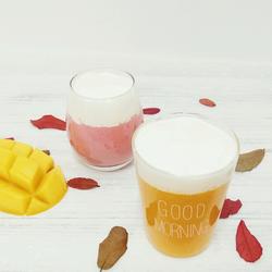 芒果绿茶奶盖和草莓牛奶奶盖的做法[图]