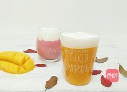 芒果绿茶奶盖和草莓牛奶奶盖的做法图解7
