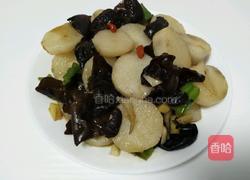 山药炒黑木耳的做法图解9