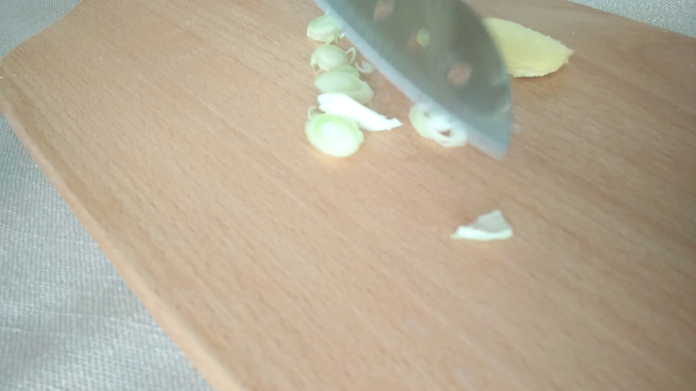 切葱和姜