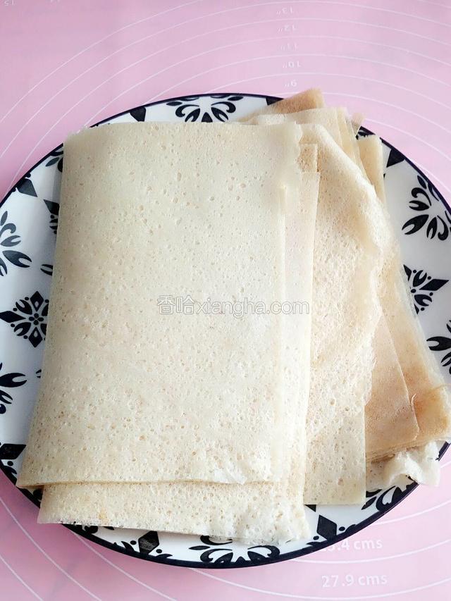煎饼皮适量！