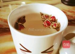 金边玫瑰花茶的做法图解3