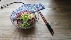 鸡丝荞麦凉面的做法图解14