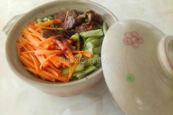 砂锅煲饭