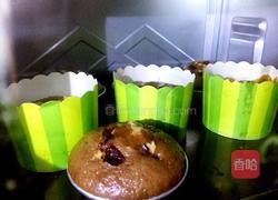 蔓越莓可可玛芬的做法图解6