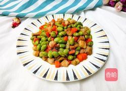 毛豆炒肉的做法图解9