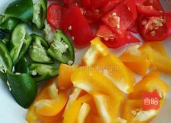 彩椒炒鱼鳔的做法图解3