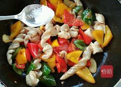 彩椒炒鱼鳔的做法图解7
