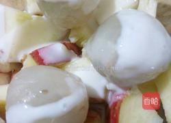 荔枝桃子酸奶沙拉的做法图解4