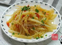 香脆和酸辣一块干‖土豆两吃的做法图解9