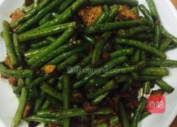 豇豆炒肉片的做法图解6