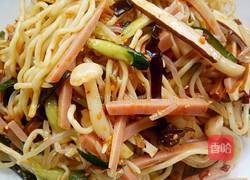 香辣凉拌面的做法图解4