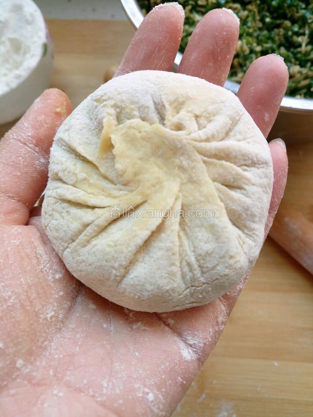 像包包子一样包好！