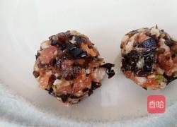 茄汁木耳丸子的做法图解5
