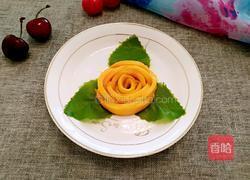 芒果玫瑰花的做法图解1