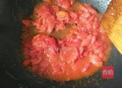番茄炒腐竹的做法图解5